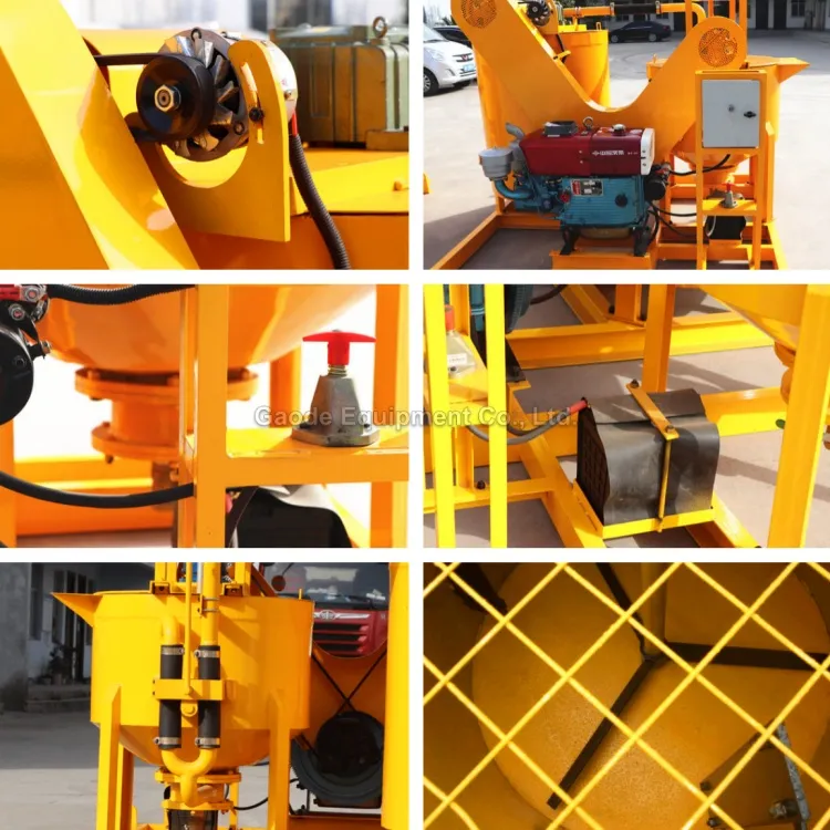 Gaodetec GMA300-650E/D High Speed Colloidal Cement Grout Mixer and Agitator